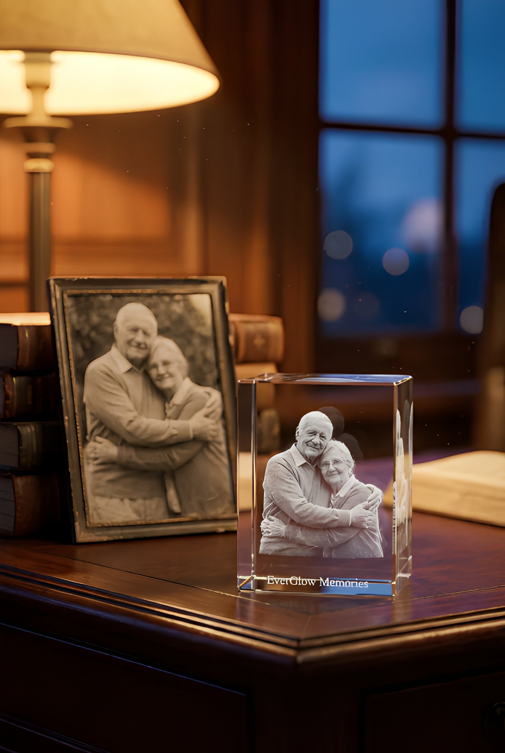 EverGlow™ | Bespoke 3D Crystal Block | Private Heritage Edition