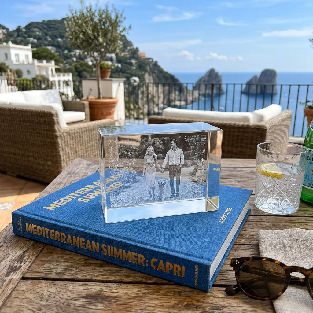 EverGlow™ | Bespoke 3D Crystal Block | Private Heritage Edition